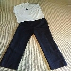 Dark navy blue pants